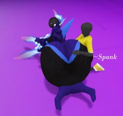 big_ass big_breasts breasts bubble_butt ceruledge cleavage female huge_ass huge_breasts pokemon pokemon_(species) pokemon_sv pokephilia tagme thick_thighs wide_hips zer0264