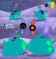 2_tails 3_toes 4_fingers abstract_background absurd_res alien alien_humanoid animal_humanoid anthro ass balls bedroom_eyes big_balls big_butt big_penis biped bottomless clothed clothing digital_drawing_(artwork) digital_media_(artwork) dizzy_eyes embarrassed excited expressions eyebrows eyestalks feet fingers floating_eyebrows gastropod gastropod_humanoid genitals green_eyes green_markings hand_on_hip happy hi_res hoodie hoodie_only huge_balls huge_butt huge_cock huge_hips huge_thighs humanoid hyper hyper_balls hyper_butt hyper_genitalia hyper_penis hyperflannel kyper_veldyn_(kuiperkyper) logo male markings model_sheet mollusk mollusk_humanoid multi_tail multiple_angles narrowed_eyes penis raised_eyebrow sad seductive smile smug solo tail teal_body teal_eyes thick_thighs toes topwear topwear_only upset wet wet_body wide_hips yellow_sclera