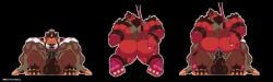anal anal_sex animated anthro barazoku big_muscles big_penis bodily_fluids clothing cowgirl_position cum cum_in_ass cum_inside digital_media_(artwork) feet from_behind_position from_front_position generation_7_pokemon generation_8_pokemon genital_fluids genitals huge_cock huge_muscles humanoid_genitalia idle_animation incineroar legendary_pokemon legwear loop lying male male/male mammal moobs morinetsu muscular muscular_anthro muscular_male nintendo nipples on_back on_bottom on_top penetration penis pixel_(artwork) pokemon pokemon_(species) sex short_playtime side_view single_strike_style_urshifu tail tail_motion thigh_highs urshifu