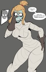 big_ass big_breasts body_swap grabbing_own_ass green_skin melancholy_(the_gaslight_district) melancholy_hill orange_hair shocked_expression the_gaslight_district verteeg