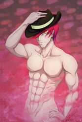 amerelle hat hisoka_morow hunter_x_hunter male male_only nude solo