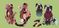 absurd_res african_wild_dog android animal_humanoid anus balls breasts canid canine cheetah digital_drawing_(artwork) digital_media_(artwork) duo dyloteryx felid feline female genitals hi_res humanoid hybrid machine male mammal model_sheet nude pantherine penis pussy robot robot_humanoid small_breasts