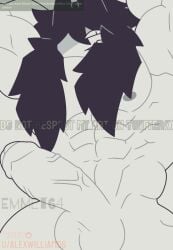 1_eye 1boy 2025 abs arms_above_head arms_behind_head balls bara bara_tiddies bara_tits barazoku beefy biceps big_penis black_hair black_horn digital_drawing_(artwork) digital_media_(artwork) emmet64 fpe fundamental_paper_education gay genderswap_(ftm) horn horns ibispaintx looking_at_viewer looking_down low-angle_view male male_nipples male_only man_boobs man_breasts man_tits miss_circle_(fundamental_paper_education) mister_circle moobs muscles muscular muscular_arms muscular_legs muscular_male muscular_thighs nipples no_ai not_ai_generated pecs pectorals penile penis remake rule63 rule_63 rule_63 rule_63 self_upload sharp_teeth smirking smirking_at_viewer solo testicles veiny_penis yaoi