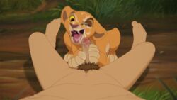 cub cum cum_on_face cum_on_tongue disney feline female female_feral feral human human_on_feral jungle kiara lion male male_human/female_feral male_on_feral mammal nude penis straight the_giant_hamster the_lion_king tongue zoophilia