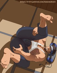 sarutobi asuma from naruto by inmomakuro