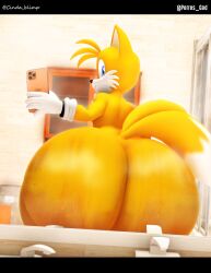 1femboy 1male 3d 3d_(artwork) ass bathroom big_ass big_ass_(male) bottom_heavy_femboy bubble_ass bubble_butt cindablimp colossal_ass colossal_butt enormous_ass femboy gay gigantic_ass gigantic_butt huge_ass huge_butt huge_thighs hyper_ass large_ass large_butt male massive_ass massive_butt massive_thighs miles_tails_prower nude_male perros_god sonic_(series) sonic_the_hedgehog_(series) sweat sweaty sweaty_ass sweaty_body sweaty_butt tagme tails tails_the_fox taking_picture thicc_thighs thick_thighs wide_hip wide_hips wide_thighs