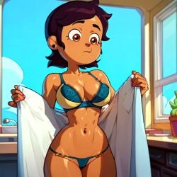 3d ai_generated big_ass big_breasts e3gqe erect_nipples female luz_noceda stable_diffusion the_owl_house