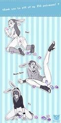 bunny_ears character_request deponia deus_ex eggs fucked_silly goal_(deponia) human_revolution megan_reed ninjakitty pussy_juice torn_clothes vaginal_insertion