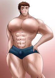 bara barakando gay muscular_male underwear underwear_only