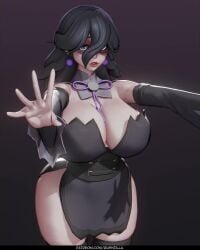 1girls aniamted female hex_maniac_(z-a) looking_at_viewer mp4 rushzilla tagme video
