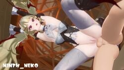 1boy 1girl 1girl1boy 1man 1man1woman anal animated ass balls blonde_hair boots breasts claret_(zenless_zone_zero) clothed clothed_female_nude_male clothed_sex ninth_neko pussy pussy_focus sex sound stockings tagme video wise_(zenless_zone_zero) zenless_zone_zero zzz