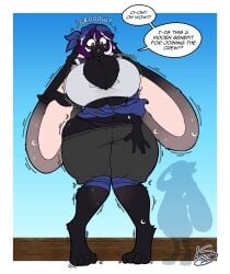 ass_expansion big_breasts breast_expansion breasts cleavage female furry hourglass_expansion huge_breasts hyper_breasts lunarspy tagme thick_thighs wide_hips
