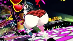 3d 3d_(artwork) big_breasts black_hair blue_hair danganronpa danganronpa_2:_goodbye_despair dat_ass dyed_hair ebookie_meowda excited excited_female fat_ass huge_ass huge_breasts koikatsu massive_ass mioda_ibuki multicolored_hair panties pink_eyes pink_hair ripped_thighhighs skirt thick_as_fuck thick_ass thighhighs torn_thighhighs