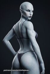 ai_generated airtist alien alien/human alien_girl alien_humanoid asajj_ventress assajj athletic athletic_female bikini bikini_bottom bikini_top bra clone_wars darkside female female_focus female_only fit fit_female high_quality high_resolution highres looking_at_viewer lucasfilm nightsister panties patreon patreon_username star_wars tagme thong underwear underwear_only