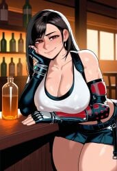 1girl ai_generated female final_fantasy_vii huge_breasts tagme tifa_lockhart yukinyami