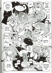 animal_genitalia animal_penis bear_hand black_and_white canine_penis clothed_sex clothing comic cum cum_inside disney female judy_hopps lagomorph mammal monochrome nick_wilde penis police pussy sex torn_clothes zootopia