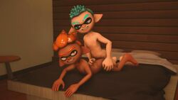 cyanide(oc) danger(oc) gay gay_blowjob gay_sex inkling inkling_boy sfm splatoon splatoon_3