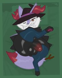 braixen female_focus femboy femboy_only frumples pokemon shiny_skin