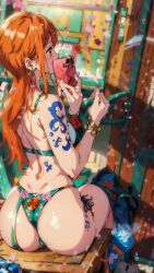 ai_generated female female_only nami nami_(one_piece) one_piece post-timeskip zileanbabyaight