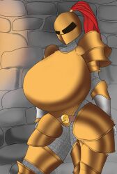 armor big_breasts big_thighs huge_breasts huge_thighs knight medieval medieval_armor medieval_armour medieval_clothing voluptuous voluptuous_female