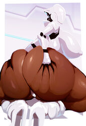 ass ass_grab faceless faceless_female haydee haydee_(game) huge_ass huge_breasts leotard riendonut robot_girl sideboob thick_thighs wide_hips