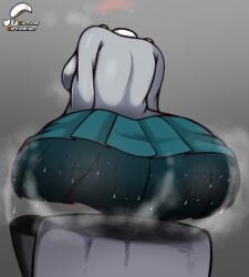 1girls ass ass_focus big_ass blush bottom_heavy breasts bubble_butt clothing dat_ass fat_ass female female_only hagakure_tooru_(invisible) huge_ass invisible invisible_girl large_ass legwear musk musk_clouds my_hero_academia no_panties png sitting solo sweat sweaty_ass sweaty_body thick_ass thick_thighs tooru_hagakure tooru_hagakure_(invisible) uniform wide_hips zapklink