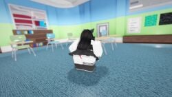 3d animated ass breasts cat_ears catgirl female furry pale_skin panties pov roblox robloxian self_upload susy_(uni44) tagme uni44 upskirt video