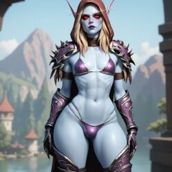 ai_generated femboy sylvanas_windrunner world_of_warcraft