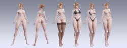 3d_(artwork) blizzard_entertainment dzooworks female_focus female_only freja_(overwatch) ginger_female half-dressed half_naked nordic_female overwatch pale-skinned_female pussy