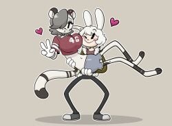 big_breasts breasts cleavage female furry huge_ass jinx_doodle tagme thick_thighs wide_hips yvette_(kilinah)