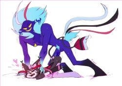 asmodeus_(helluva_boss) gay gay_sex hazbin_hotel_(season_2) helluva_boss husk_(hazbin_hotel) rukan