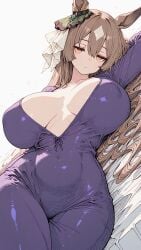 1girls ai_generated animal_ears anthropomorphization eyes female hair legs satono_diamond_(umamusume) skin tagme umamusume umamusume_pretty_derby young