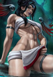 1girls abs absurd_res absurdres areola areolae arm_support athletic athletic_female bare_arms bare_breasts bare_chest bare_shoulders bare_skin bare_thighs bath bathing big_breasts black_hair black_pubic_hair breasts busty completely_naked completely_naked_female completely_nude completely_nude_female curvaceous curvaceous_body curvaceous_female curvaceous_figure curvy curvy_body curvy_female curvy_figure dandon_fuga female female_abs female_focus female_only female_pubic_hair fit fit_female genitals grey_skin grey_skinned_female hades_(game) hades_2 hair_bun hair_up hairy_pussy high_resolution highres in_water large_breasts large_filesize legs_in_water light-skinned_female light_skin lips lipstick long_hair muscular muscular_arms muscular_female naked naked_female navel nemesis_(hades) nipples nude nude_female pale_skin pale_skinned_female pubic_hair purple_lips purple_lipstick pussy sitting sitting_down slim_girl slim_waist solo solo_female solo_focus stomach thick_thighs thighs toned toned_body toned_female toned_stomach vagina very_high_resolution voluptuous voluptuous_body voluptuous_female voluptuous_figure water wet_body wet_skin yellow_eyes