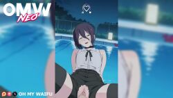 16:9 1boy 1boy1girl 1girl 1girls animated anime anime_style chainsaw_man cowgirl_position erection green_eyes highres ohmywaifu patreon patreon_username penis penis_in_pussy penis_in_vagina purple_hair reze_(chainsaw_man) sex shorter_than_30_seconds sound tagme twitter twitter_username uncensored video video_games
