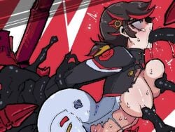 1boy 1girls black_hair blue_eyes effect effects female light-skinned_female light_skin male mark_gavatino marvel marvel_comics peni_parker rape sex shieldshroud sound sound_edit sounding spider-man_(series) tagme venom_(marvel) video voice voice_acted warning