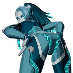 1girls 3d artist_request ass ass_focus blender danger_(marvel) danger_(marvel_tokon) looking_at_viewer looking_back marvel marvel_comics marvel_tokon:_fighting_souls questionable robot twitter_link twitter_username