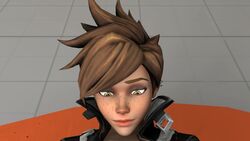 3d alternate_costume animated breasts brown_hair deadfoxsfm female fingering jacket no_sound nude overwatch pussy short_hair small_breasts source_filmmaker sporty_tracer spread_legs tracer video