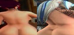 2girls ass bum bums butt guitar_hero guitar_hero:_warriors_of_rock harmonix judy_nails pandora pandora_(guitar_hero) tagme