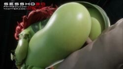 1girls animated big_ass dat_ass dc dc_comics delalicious3 evilaudio fortnite fortnite_(dc_comics) green_skin huge_ass large_ass poison_ivy poison_ivy_(fortnite) sessho3d sound tagme thick_ass video