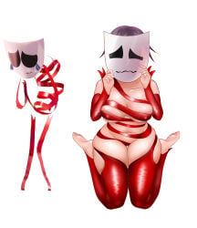 1girl 1girls 2d gangle_(the_amazing_digital_circus) tagme the_amazing_digital_circus