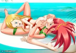2girls 69 anus ass barefoot bbmbbf beach blush breasts crossover cum cunnilingus diamond_level digihentai digimon dinosaur_king feet female female/female female_only nipples open_mouth oral oral_sex palcomix pietros_secret_club pussy sex spreading spreading_anus teeth tongue tongue_out yuri zoe_drake zoe_orimoto
