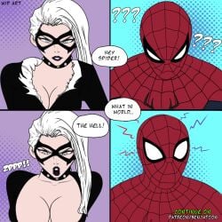 big_boobs big_breasts black_cat black_cat_(fortnite) black_cat_(insomniac) black_cat_(marvel) black_cat_(marvel_rivals) boobs_bigger_than_head boobs_focus boobs_out breast_growth breasts breasts_apart breasts_bigger_than_head breasts_out comic comic_page comic_panel comic_strip felicia_hardy patreon patreon_artist patreon_exclusive patreon_link patreon_logo patreon_reward patreon_url patreon_username patreon_watermark peter_parker spider-man spider-man:_across_the_spider-verse spider-man:_into_the_spider-verse spider-man_(series) undressed undressing undressing_self unzipped unzipped_bodysuit unzipping work_in_progress
