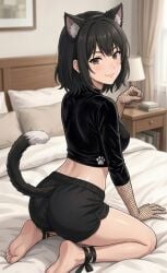 1girls ai_art ai_generated catgirl original_character