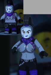 1girl 1girls 2d alex103 lego ninjago nya_(ninjago) redraw tagme ultra_violet