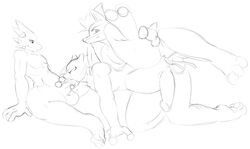 anal anal_sex anthro balls buru_(jaynatorburudragon) cum cum_in_ass cum_in_mouth cum_inside dragon erection fellatio humanoid_penis jaynatorburudragon legendary_pokemon lucario male male_only mewtwo nintendo oral penetration penis pokemon pokemon_(species) sex video_games yaoi