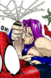 asian big_breasts censored female interracial male marvel marvel_comics okachimentaiko peter_parker psylocke sex shuma-gorath shuma_gorath spider-man spider-man_(series) straight_hair x-men x-men:_the_animated_series