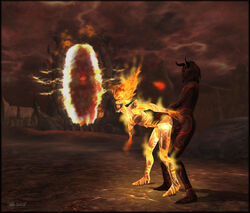 3d dremora flame_atronach oblivion slof the_elder_scrolls