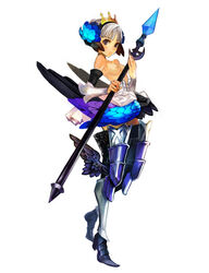 gwendolyn_(odin_sphere) nipples odin_sphere solo solo_female tagme topless white_background