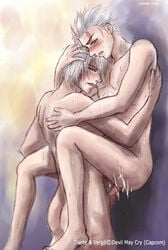 2boys dante devil_may_cry divine_star gay incest male male_only tagme twins vergil yaoi