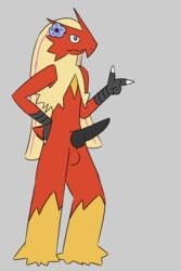 1boy 2019 alternate_color avian blaziken erection flower hi_res knot male male_only nintendo nude original_character otterjunk penis plant pokemon pokemon_(species) pokemon_rse racha_(otterjunk) simple_background solo testicles video_games